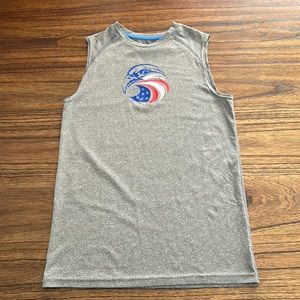 Champion Boys Sleeveless Shirt Eagle Logo Size L 12-14
